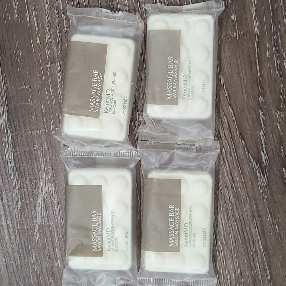 Massage 4 Bar Soap KenetMD